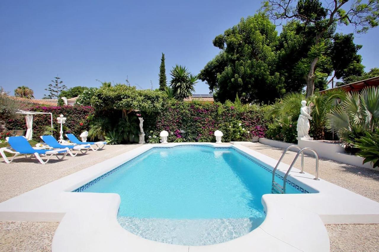 Exclusive Villa Las Palmeras Puerto Banus With Heated Private Swimming Pool, Marbella, Spain 외부 사진